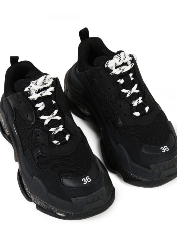 Sneakersy TRIPLE S czarne