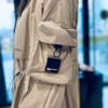 Karl Lagerfeld beżowa parka - obrazek 8