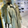 Karl Lagerfeld beżowa parka - obrazek 5