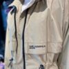 Karl Lagerfeld beżowa parka - obrazek 9