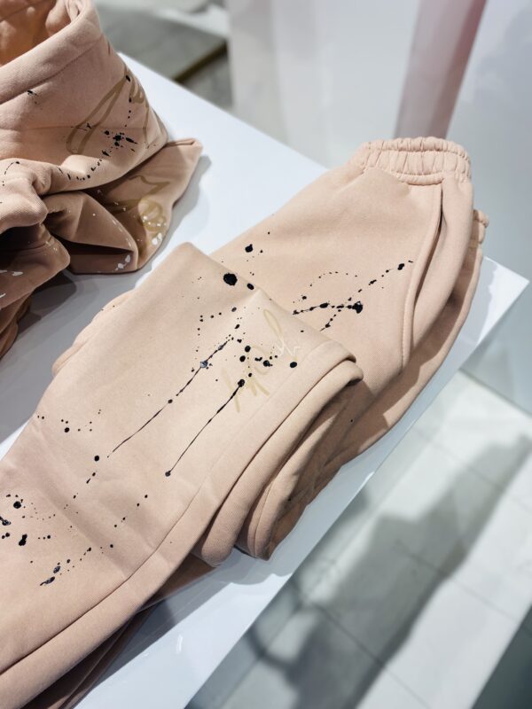 Joanna Muzyk spodnie Rose Latte+czarna farbka