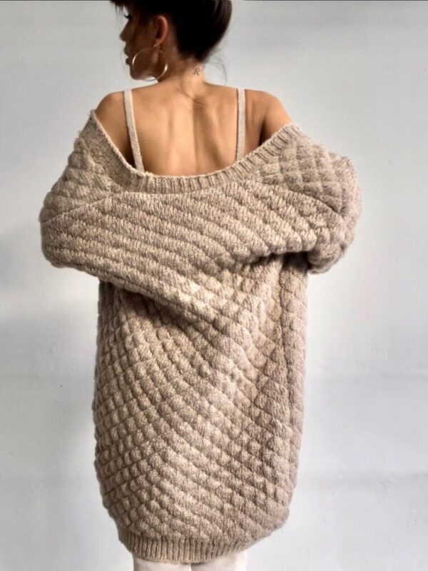 Jo.Mu Kardigan Long Beige