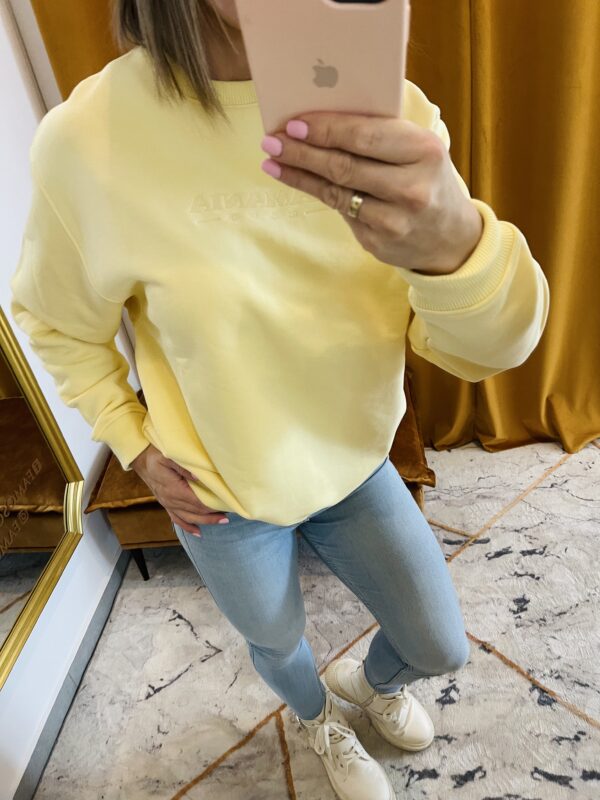 LaMania żółta bluza  EMMA