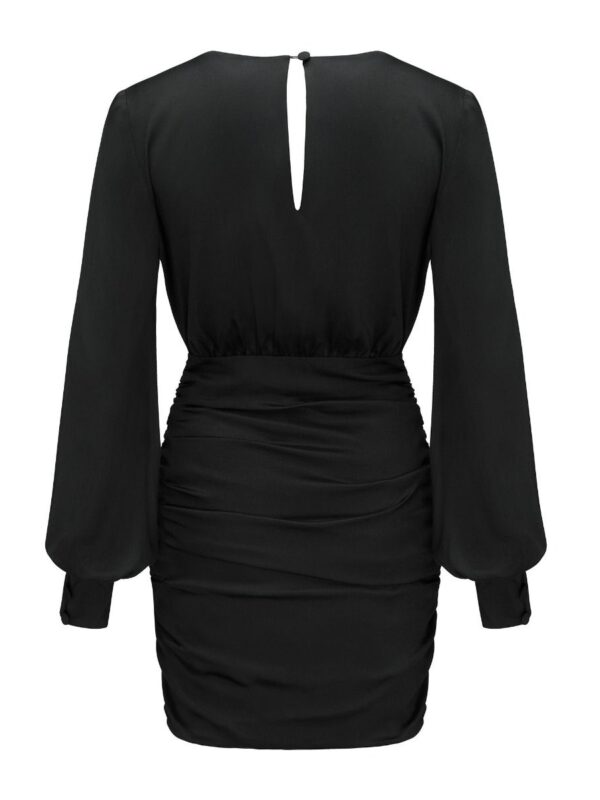 LaMania czarna krótka sukienka