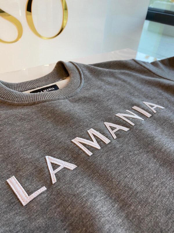 La Mania szara bluza PRIVATE - obrazek 6