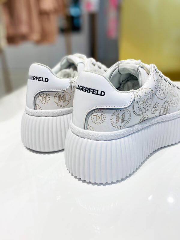 Białe sneakersy KREEPER LOGO