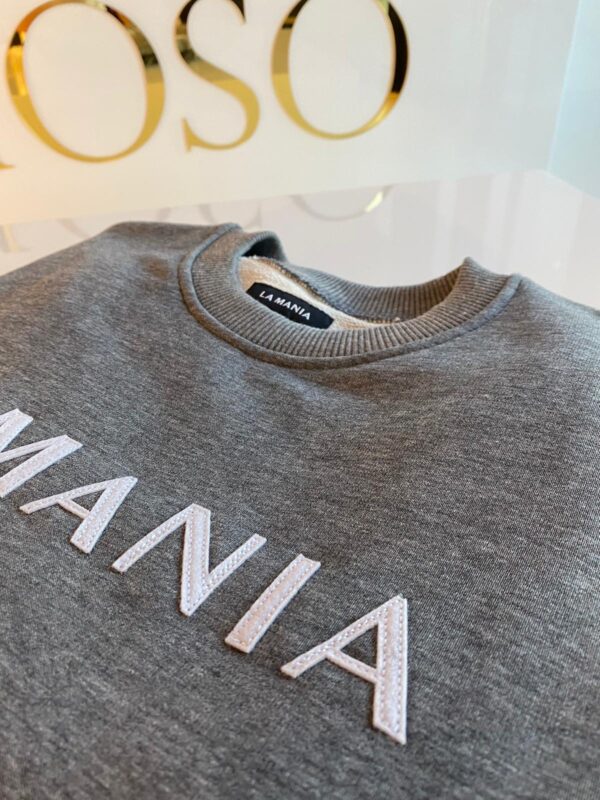 La Mania szara bluza PRIVATE - obrazek 3