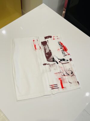 Joanna Muzyk spódnica Space ecru +farbka