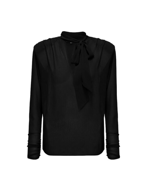 LaMania czarna elegancka bluzka
