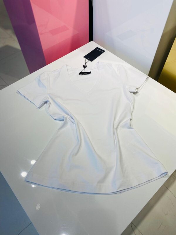 LAMANIA t-shirt biały PLAIN