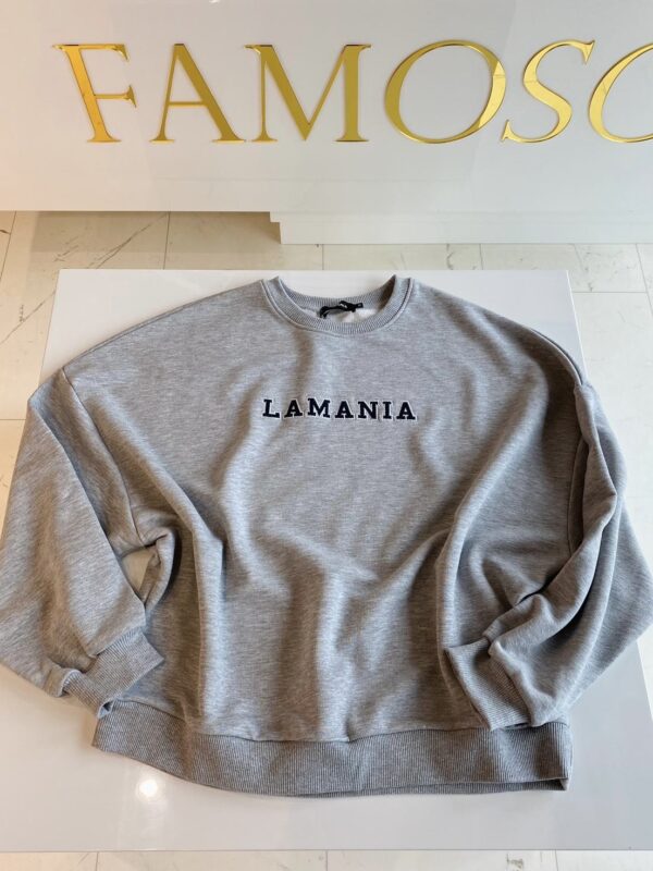 La Mania bluza szara RETRO - obrazek 6