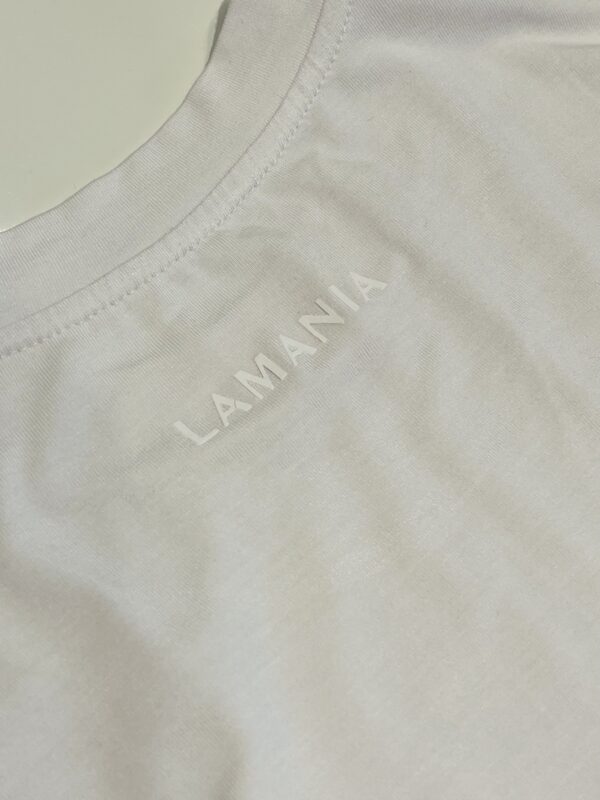 LAMANIA t-shirt biały BAMBOO