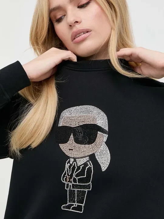 Bluza z aplikacją Karl Lagerfeld