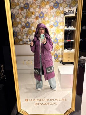 Puchowa kurtka z odpinanym dołem Puchowa kurtka z odpinanym dołem