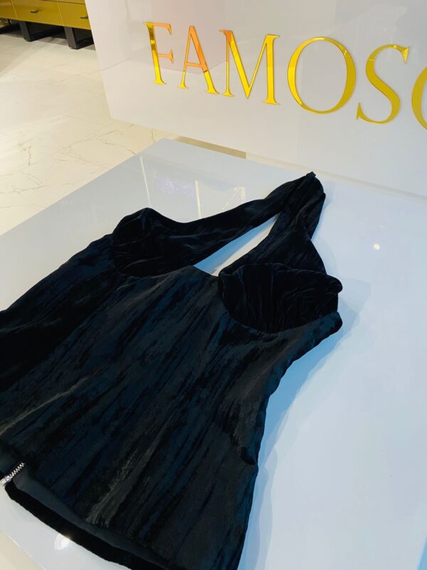 La Mania czarny gorset CHIC - obrazek 4