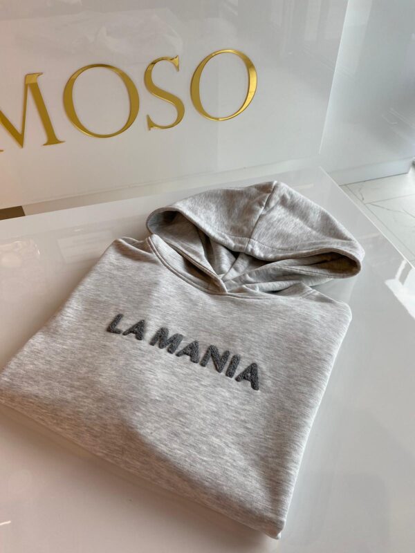 La Mania  bluza szara NESSA - obrazek 5