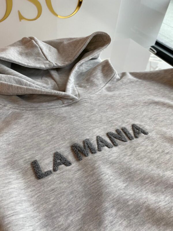 La Mania  bluza szara NESSA - obrazek 4