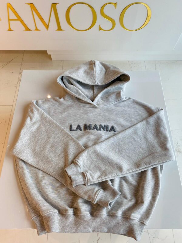 La Mania  bluza szara NESSA - obrazek 2