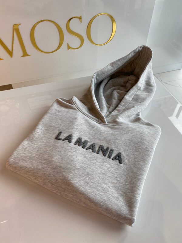 La Mania  bluza szara NESSA - obrazek 6