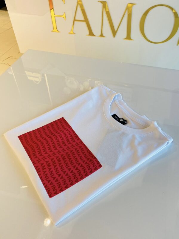 LAMANIA t-shirt biały SIGNATURE 2 - obrazek 4