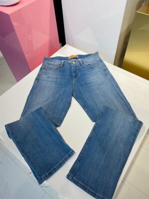 LaMania spodnie jeansowe SINI