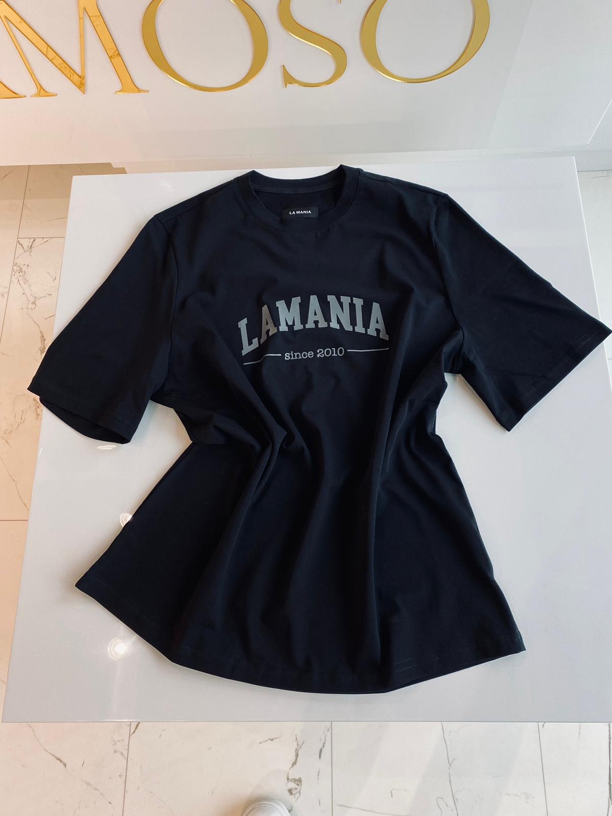 LAMANIA t-shirt czarny WINNER 2