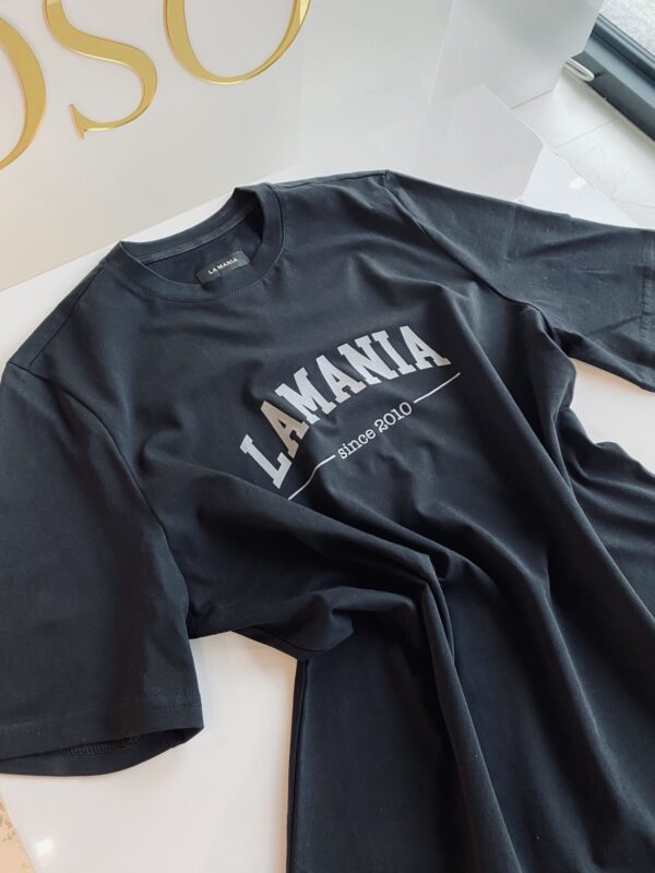 LAMANIA t-shirt czarny WINNER 2