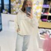 La Mania bluza beżowa DASH - obrazek 3