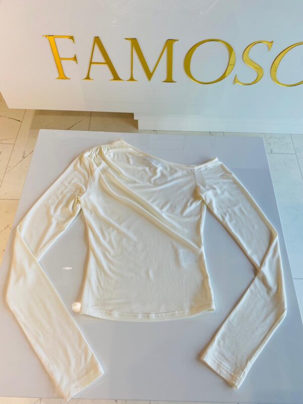 LaMania longsleeve biały AIRY - obrazek 4