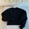 La Mania bluza czarna LAVISH