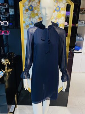 La Mania granatowa sukienka AYONA