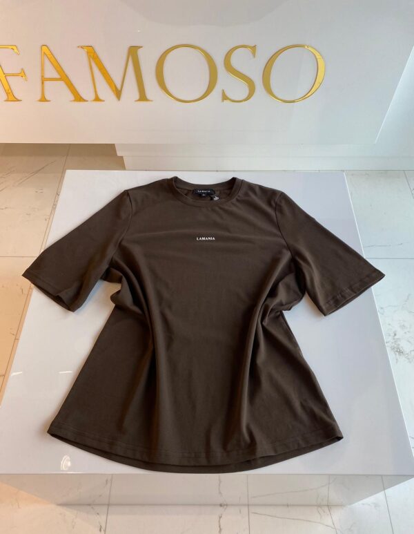 LAMANIA t-shirt brązowy LOLA 3