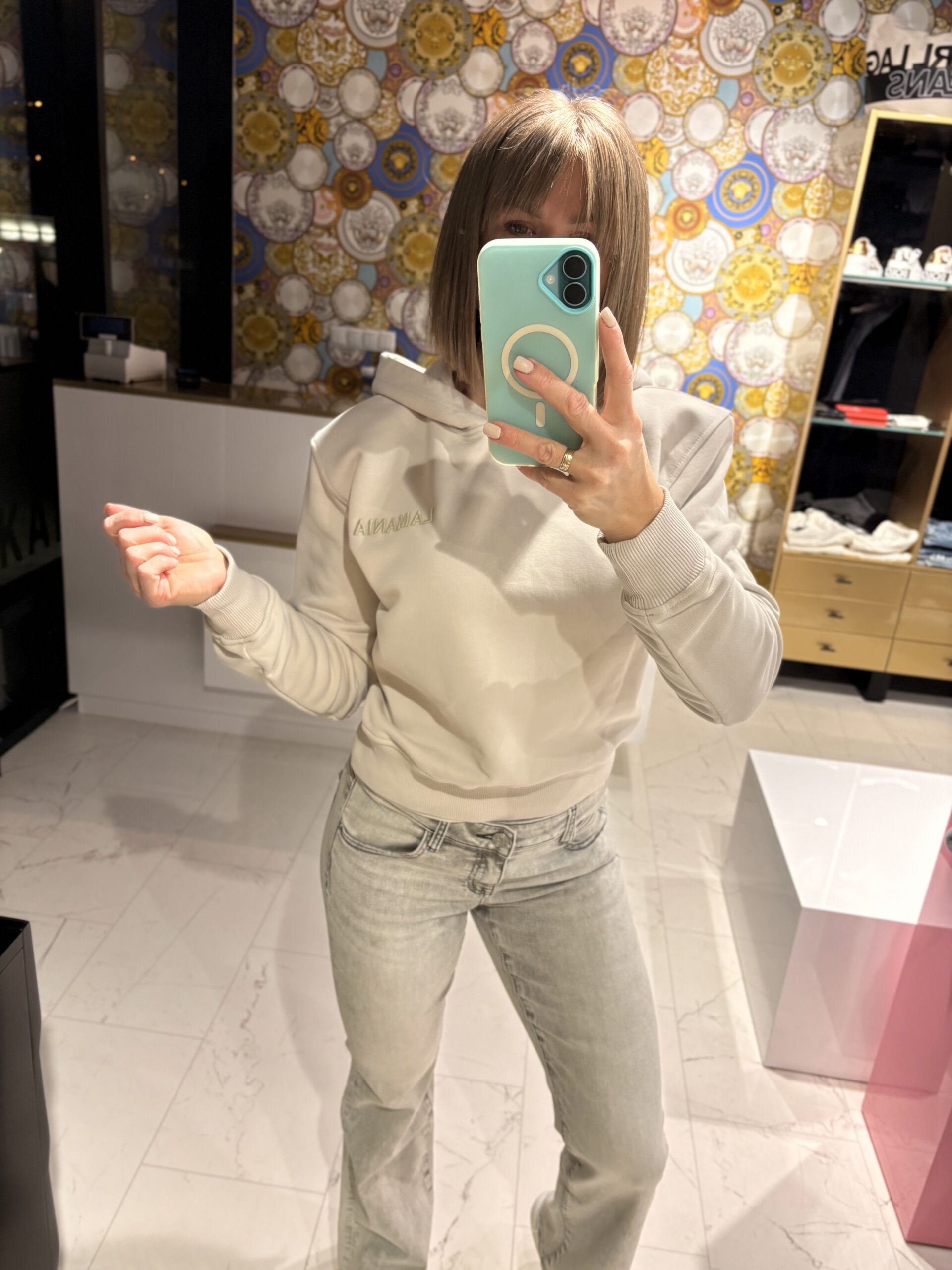 La Mania szara bluza LIO La Mania szara bluza LIO - obrazek 2